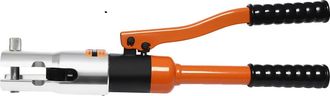 OEM Herramienta De Crimpado Hidr&aacute;ulica, Cabezal Giratorio De 360&deg;, Fuerza De Crimpado De 10t, Color Naranja