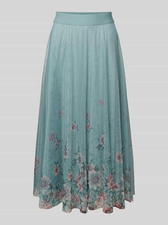 Zero Glockenrock mit elastischem Bund in Hellblau, Gr&ouml;&szlig;e 34