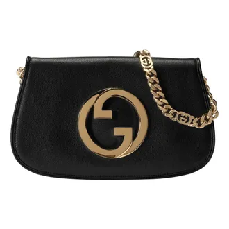 Gucci (WMNS) Gucci Blondie Shoulder Bag Black 699268-UXX0G-1000