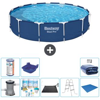 Bestway Piscina Bestway Steel Pro Redonda - 396x84 Cm - 8-piezas S21614