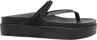 Ancient Greek Sandals Flip Flops - Dames - Slippers - Zwart - 41 EU - Schoenen
