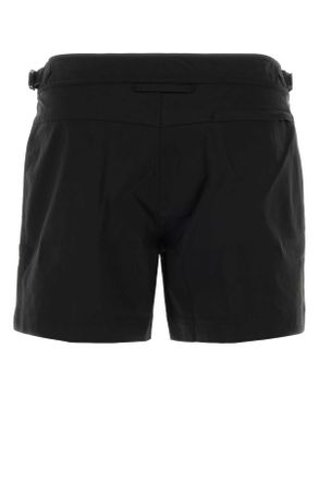 Tom Ford Mens Black Polyester Swimming Shorts Costumi Da Bagno Swimwear