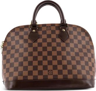 Louis Vuitton Vintage Alma Handbag Damier PM satchel - Bruin