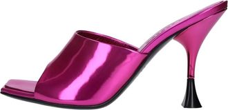3Juin Sandalen Fuchsia - Dames - Muiltjes - Roze - 36 1/2 EU - Leer - Schoenen