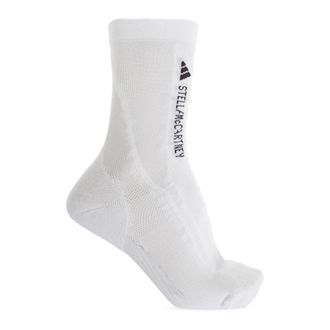 adidas Adidas by Stella McCartney, Socks, female, White, Size: S Crew Socks
