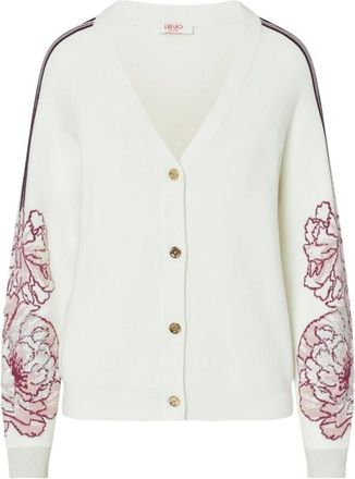 Liu Jo Tf6093Ms49 Cardigan - female - Liu Jo - Cardigans - Multicolor - XS - Knitwear