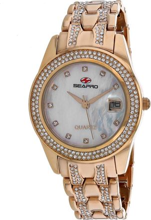 Seapro Womens Mother of Pearl dial Watch
