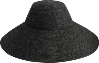 Brunna.Co The Riri Jute Handwoven Straw Hat in Black at Nordstrom, Size Small