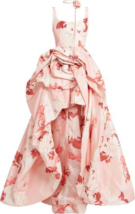 LEO LIN Illiana Rose gown - Pink