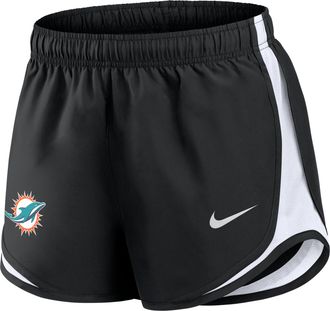 Nike Miami Dolphins Tempo Nike Womens Dri-FIT NFL Shorts in Black | 04PK093N9P-T2G
