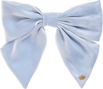 Lele Sadoughi Natalia Bow Barrette in Capri Blue at Nordstrom