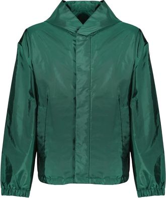Moncler Grandas Windbreaker - Heren - Regenjassen - Groen - L - Jassen