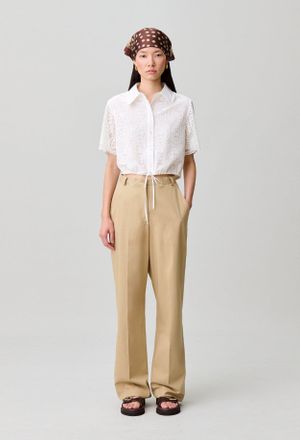 Claudie Pierlot Chemise dentelle courte