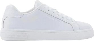 A|X Armani Exchange Witte Sneakers Moderne Minimalistische Stijl - Heren - Sneakers - Wit - 41 EU - Leer - Schoenen