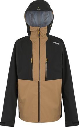 Regatta Mens Sacramento 3 in 1 Waterproof Jacket (Nut Brown/Black) - Size Small