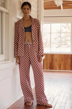 TBCo Checkered 100% Cotton Pajama Set