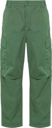 Carhartt Work in Progress Cargo Broek - Heren - Straight fit broeken - Groen - W28 - Katoen - Broeken