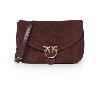 Pinko Love Satchel Classic - - Bags - Donna - Rosso - ONE SIZE