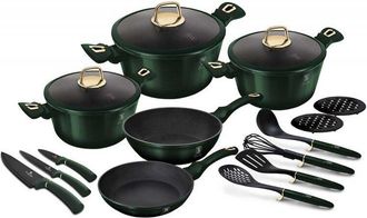 Berlinger Haus Juego De Bater&iacute;a Con Accesorios Berlinger Haus Bh-7043