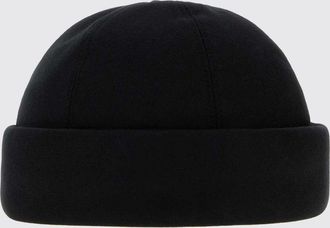 Giorgio Armani Cotton-Blend Beanie Hat with Cuffed Brim