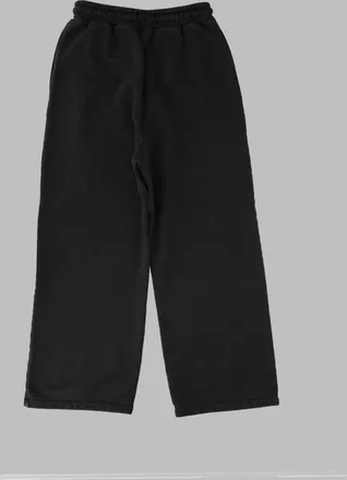 Fear of God Wide-Leg Cotton Drawstring Trousers - Black