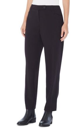 Jones New York Straight Leg Pants in Jones Black at Nordstrom, Size 16