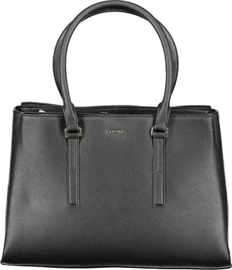Calvin Klein Black Polyester Womens Handbag