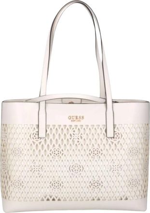 Guess Letty Shopper - Dames - Shoppers - Wit - ONE Size - Tassen