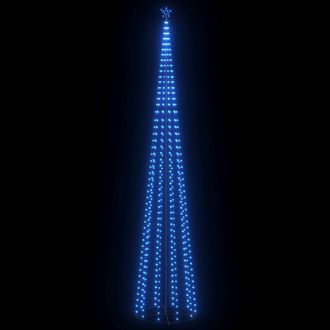 vidaXL Vidaxl - Rbol De Navidad Cono 752 Leds Azul 160x500 Cm