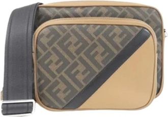 Fendi Pre-owned Cross Body Bags, female, Brown, Size: ONE SIZE Pre-owned Vintage Shoulder Bag