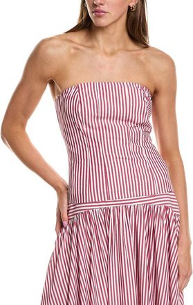 Rowing Blazers Poplin Pinstripe Top