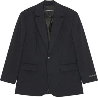 Birgitte Herskind Yago Blazer - Dames - Blazers - Blauw - S - Leer - Jassen