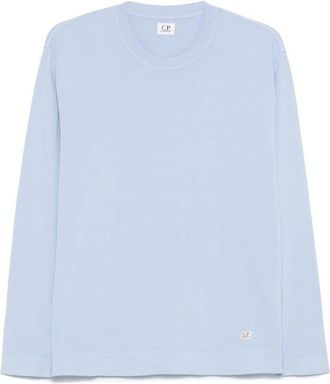 C.P. Company T-shirt in crêpe di cotone - Blu