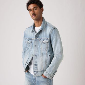 Levi's Trucker Jacket - Mens - XL - Blue