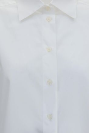 Dolce & Gabbana Womens Cotton Shirt Optical White