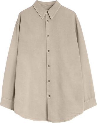 Christophe Lemaire Camicia con vestibilit&agrave; comoda - Toni neutri