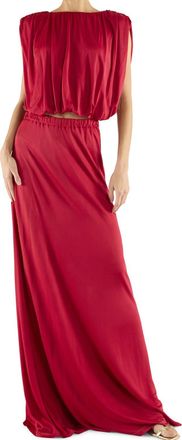 Ramy Brook Chris Skirt In Scarlet Red