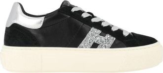 Hogan H705 Allacciato H - Dames - Sneakers - Zwart - 36 EU - Schoenen