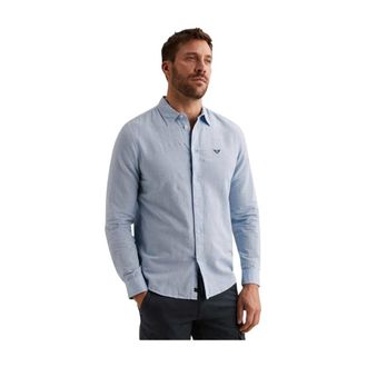 PME Legend Heren, Overhemden, Blauw, Maat: M Katoen