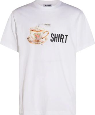 Moschino T-shirt con stampa - Bianco