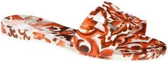 Dolce & Gabbana Bianca Majolica Slide Sandal in Id3Tn Maiolica 1 Orange at Nordstrom, Size 37