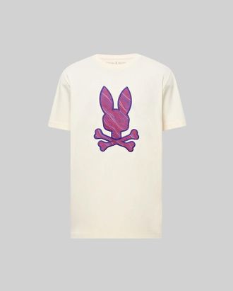 Psycho Bunny Mens Kendrick Graphic Tee 250 PRISTINE / XXL