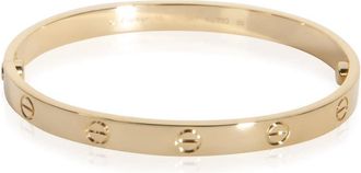 Cartier Pre-Owned Cartier Yellow Gold Love Bracelet