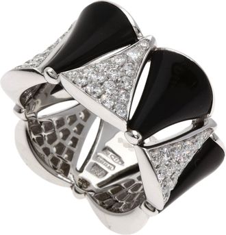 Bulgari White Gold (18K) Band Ring (Pre-Owned)