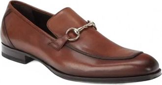 Mezlan Mens Calfskin Slip-On In Cognac