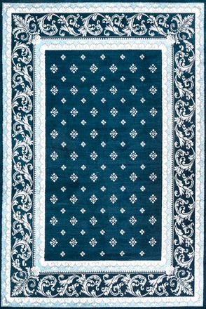 Jonathan Y Designs Acanthus French Border Area Rug in Navy/blue at Nordstrom, Size 3Ft 0In X 5Ft 0In