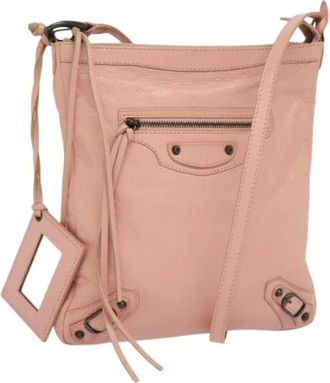 Balenciaga Pre-owned Cross Body Bags, female, Pink, Size: ONE SIZE Pre-owned Cross Body Bag