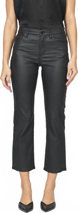 Dear John Denim Anika Straight Leg Vegan Pant In Black