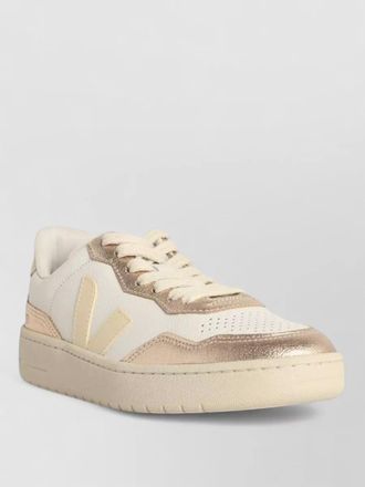Veja leather low-top sneakers