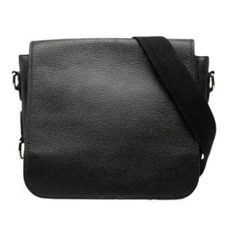 Louis Vuitton Pre-owned Taiga Andrei - Dames - Pre-owned - Zwart - Maat: ONE Size Leer